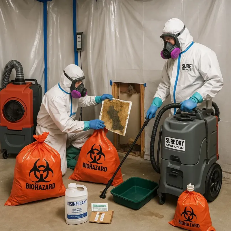 Contaminated Water Handling Protocols process in Haslett, MI