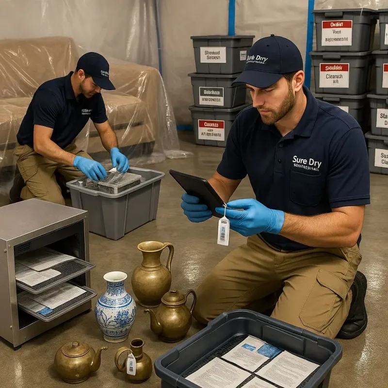 Content Protection and Restoration process in Haslett, MI