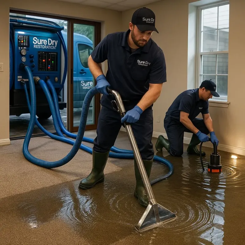 Water Extraction and Removal process in Haslett, MI